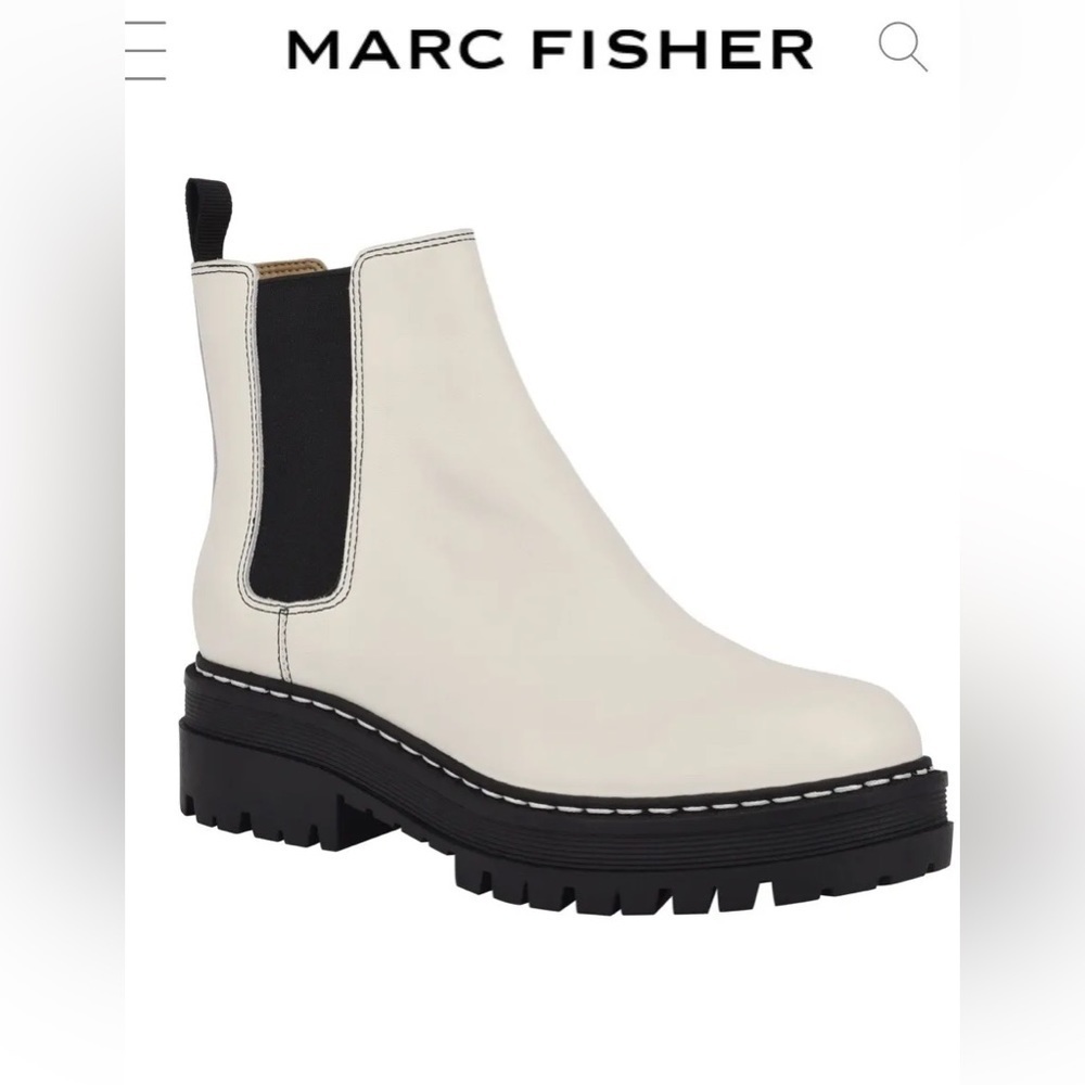 Marc Fisher Pirro Chelsea Lugsole Ankle Bootie